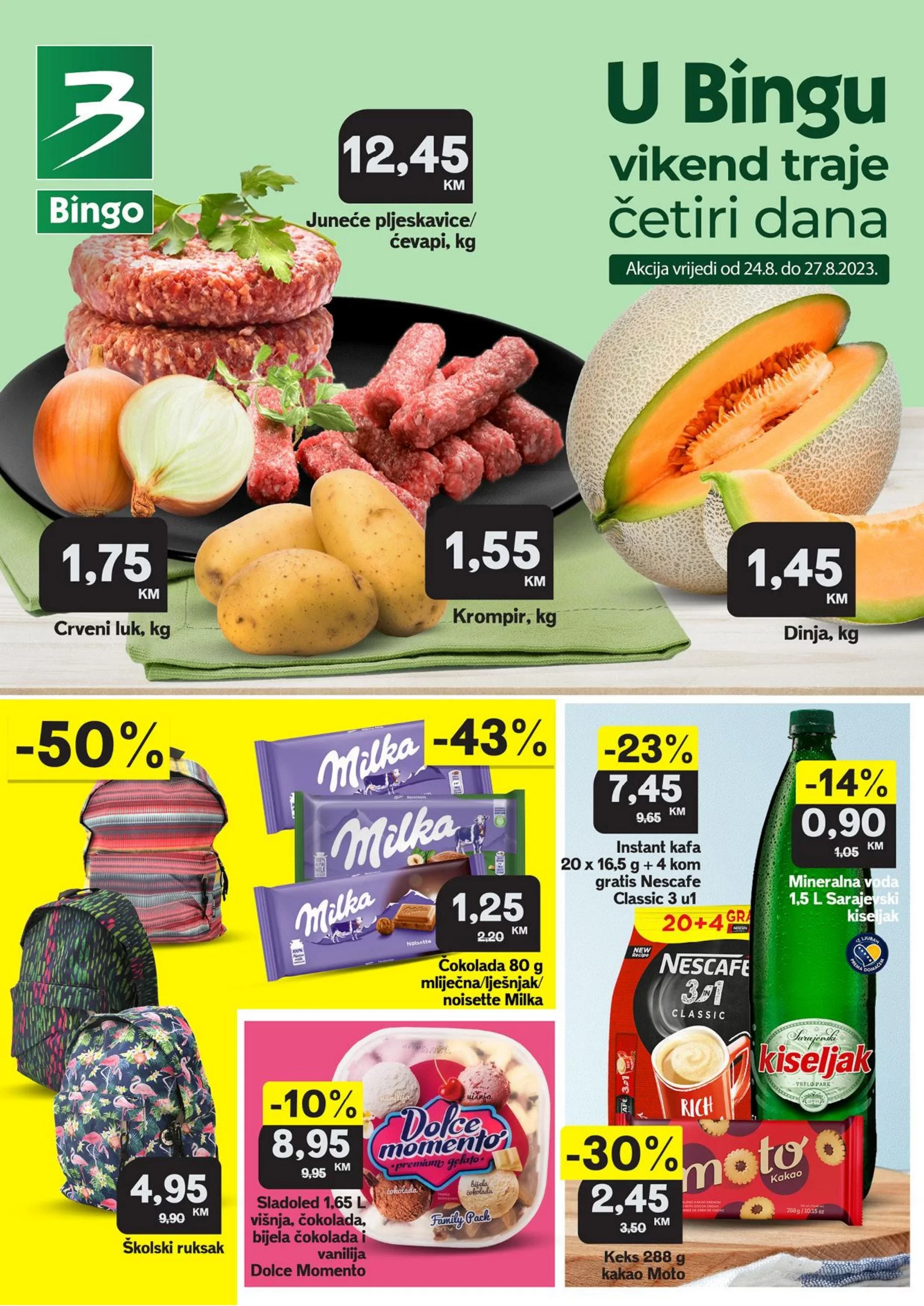 Bingo vikend akcija 24-28.7.2023.