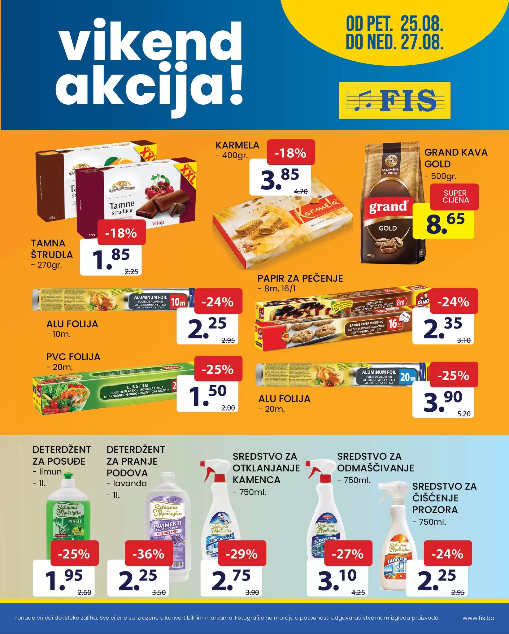 Fis vikend akcija 25-27.8.2023.