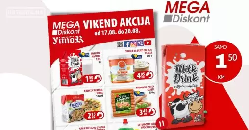 Mega Diskont vikend akcija