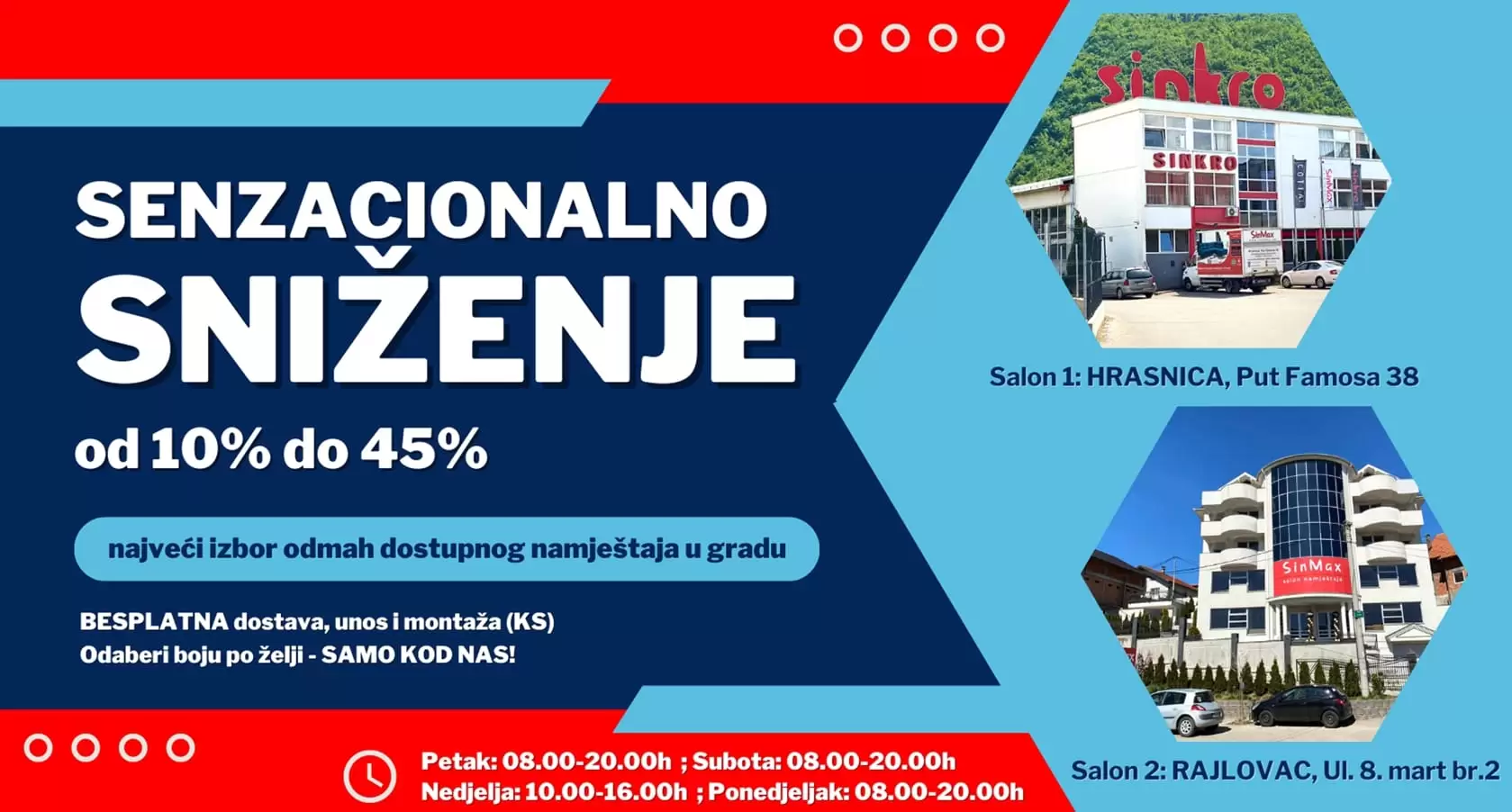 Sinmax SNIŽENJE do 45%