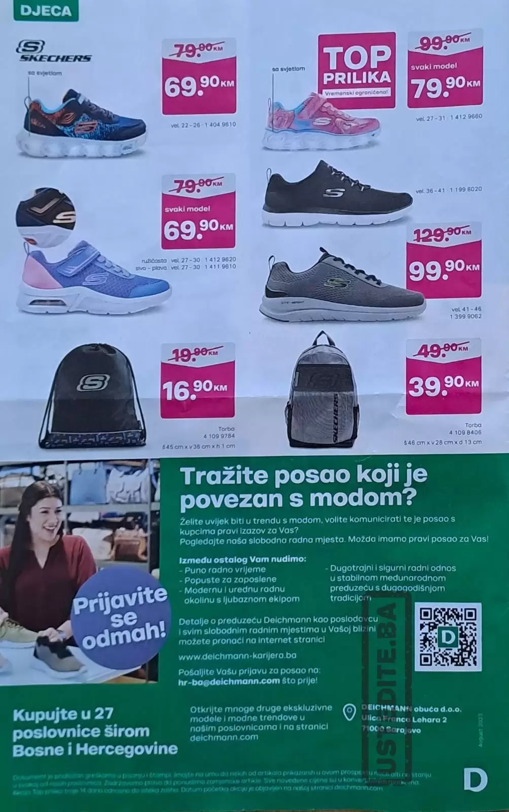 Deichmann katalog 2023 TOP PRILIKA