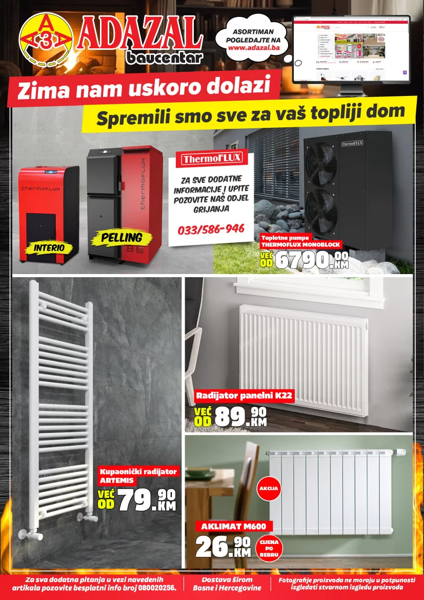 Adazal katalog SVE ZA GRIJANJE