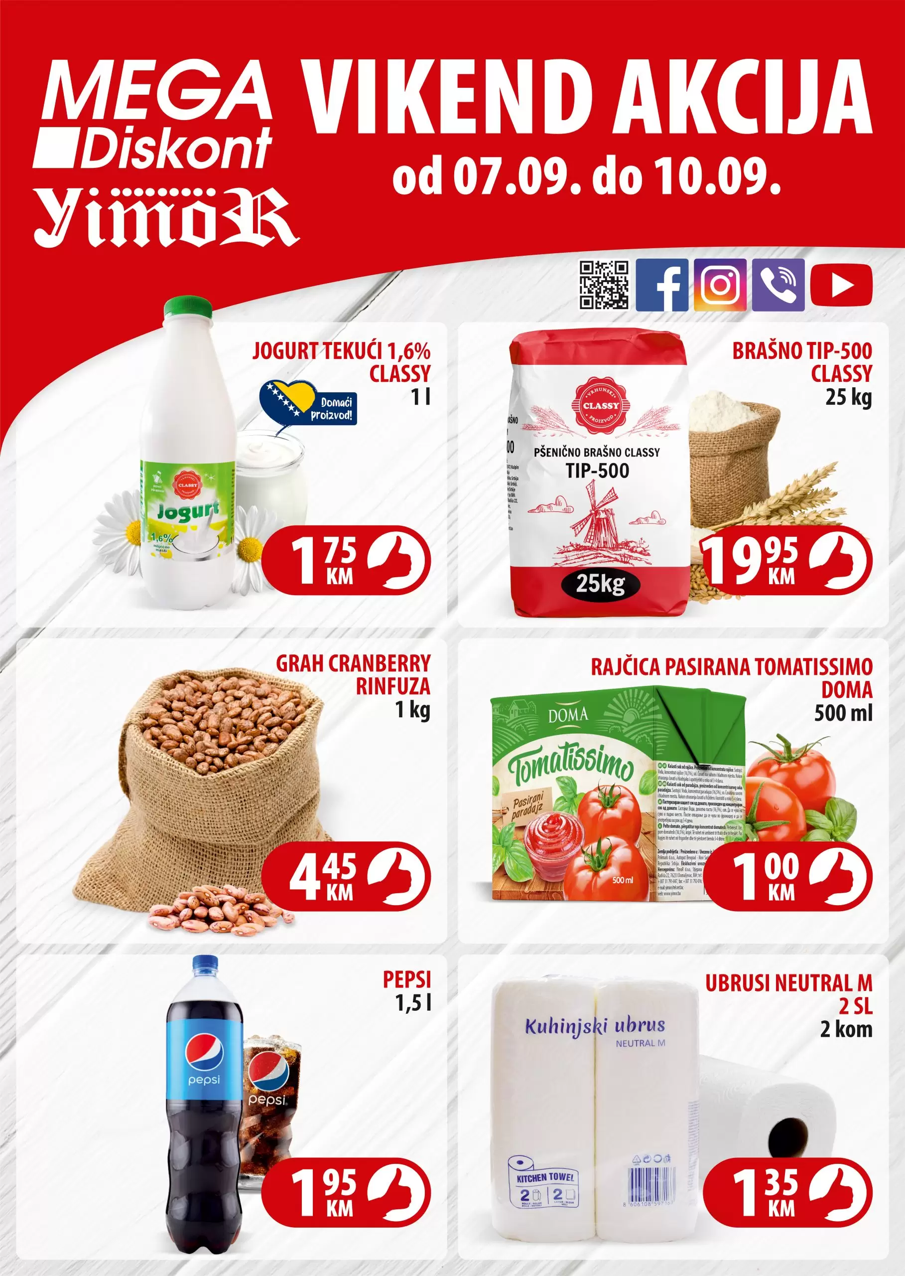 Mega Diskont vikend akcija 7-10.9.2023. 