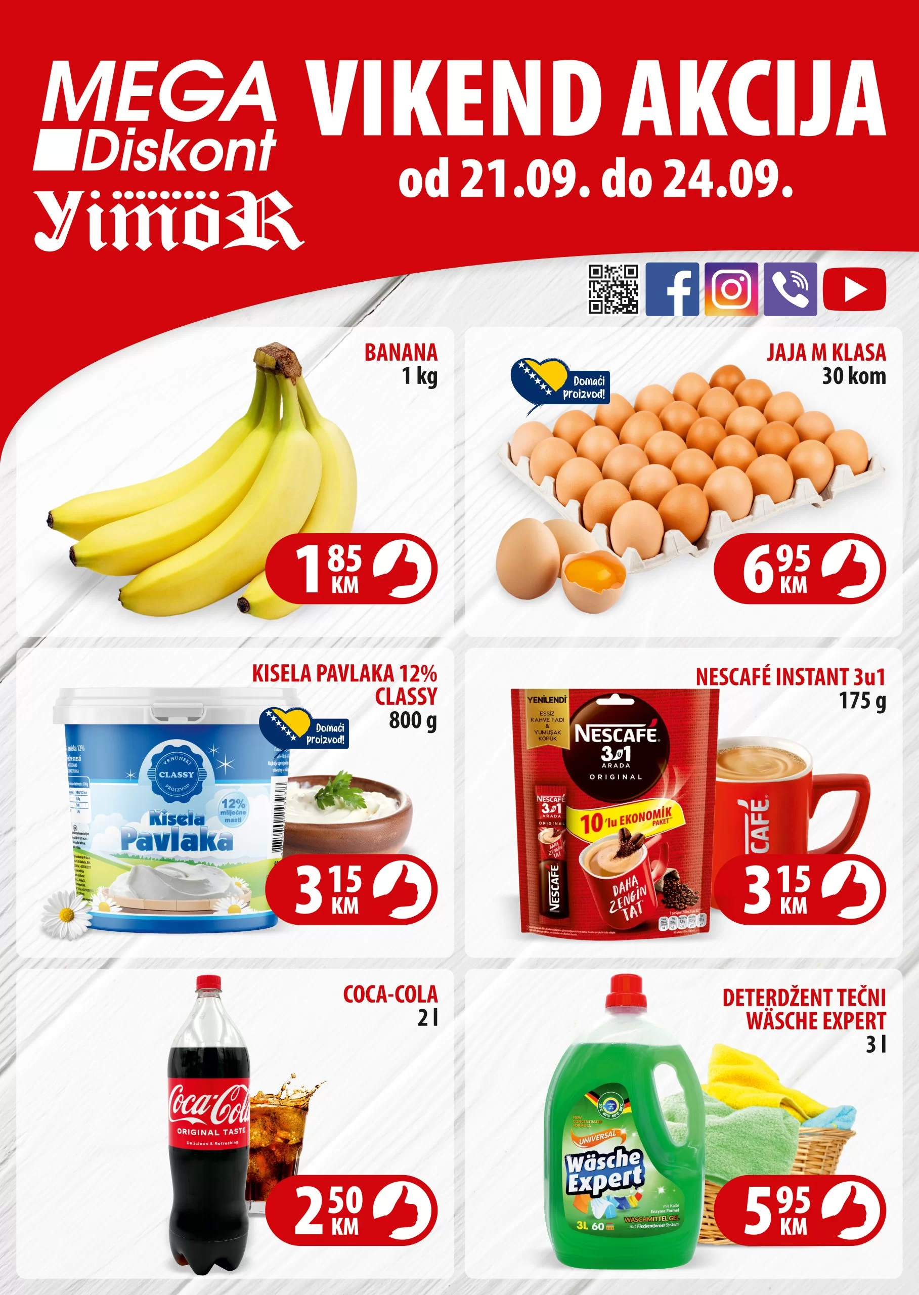 Mega Diskont vikend akcija 21-24.9.2023.