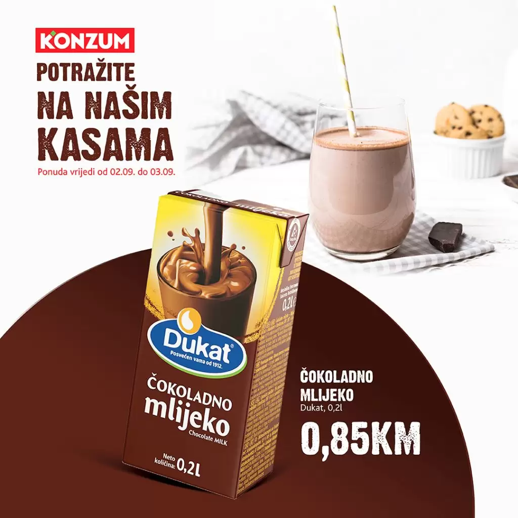 Konzum AKCIJA NA KASAMA 