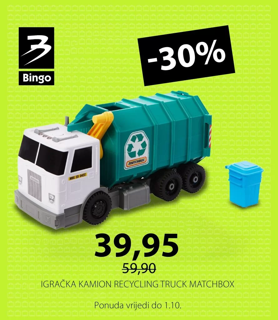 Bingo ONLINE SHOP - sniženje do 60% - akcija do 1.10.2023.