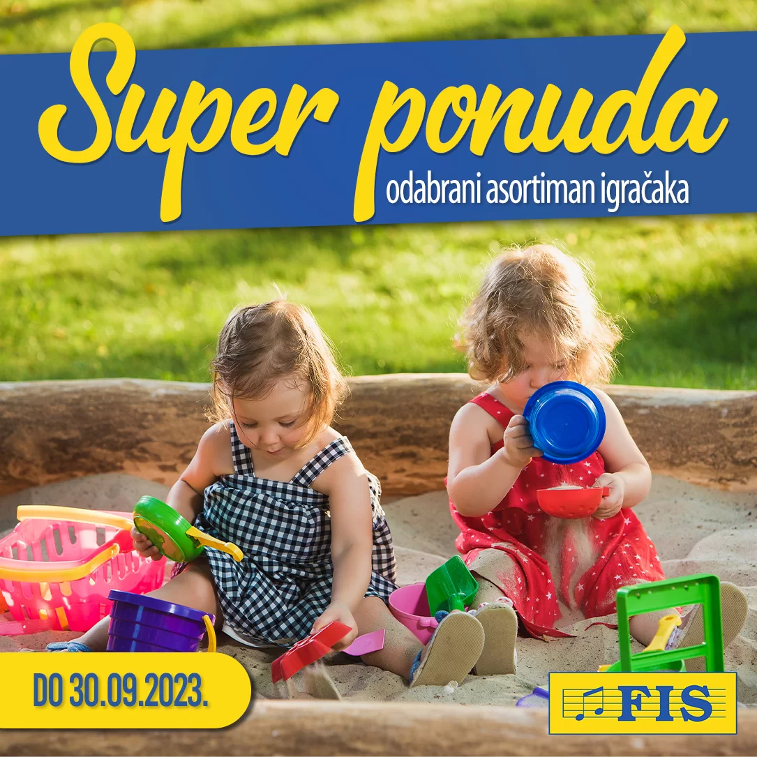 Fis sniženje IGRAČKE 12-30.9.2023.