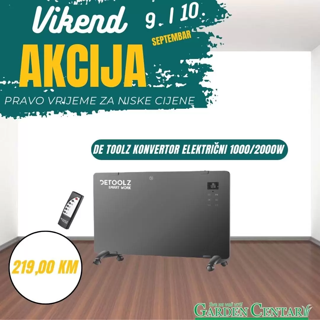 Garden Centar vikend akcija 9-10.9.2023. 