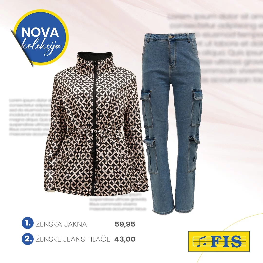 Fis NOVA KOLEKCIJA odjeće