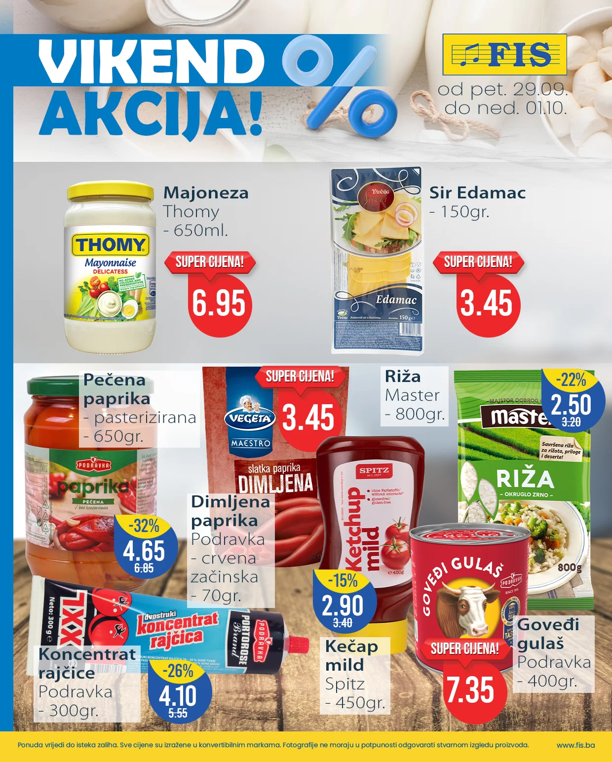 Fis vikend akcija 29.9-1.10.2023.