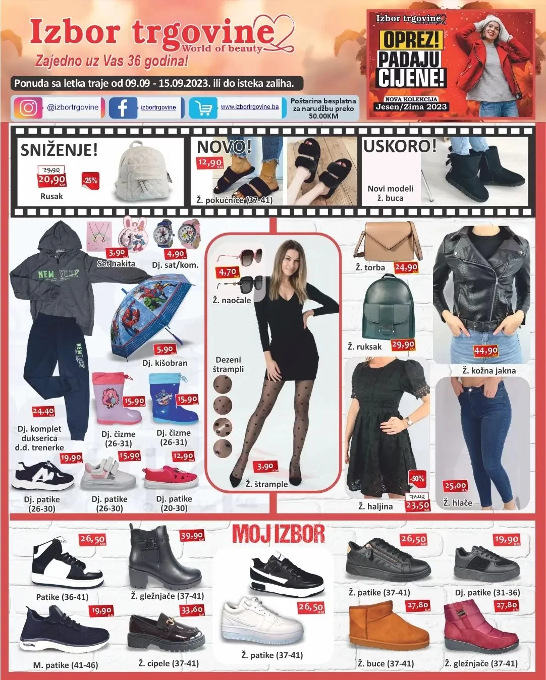 Izbor trgovine katalog 9-15.9.2023. 