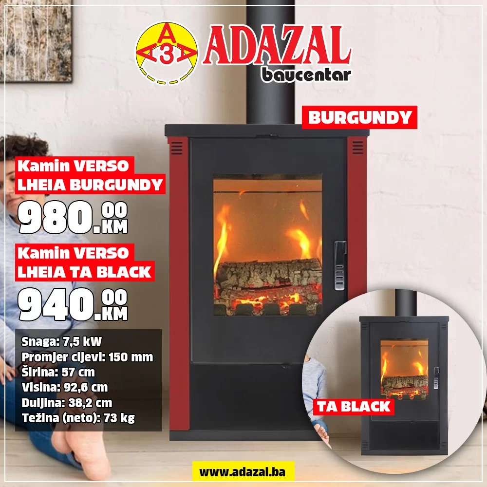 Adazal VERSO KAMINI - NOVO u ponudi