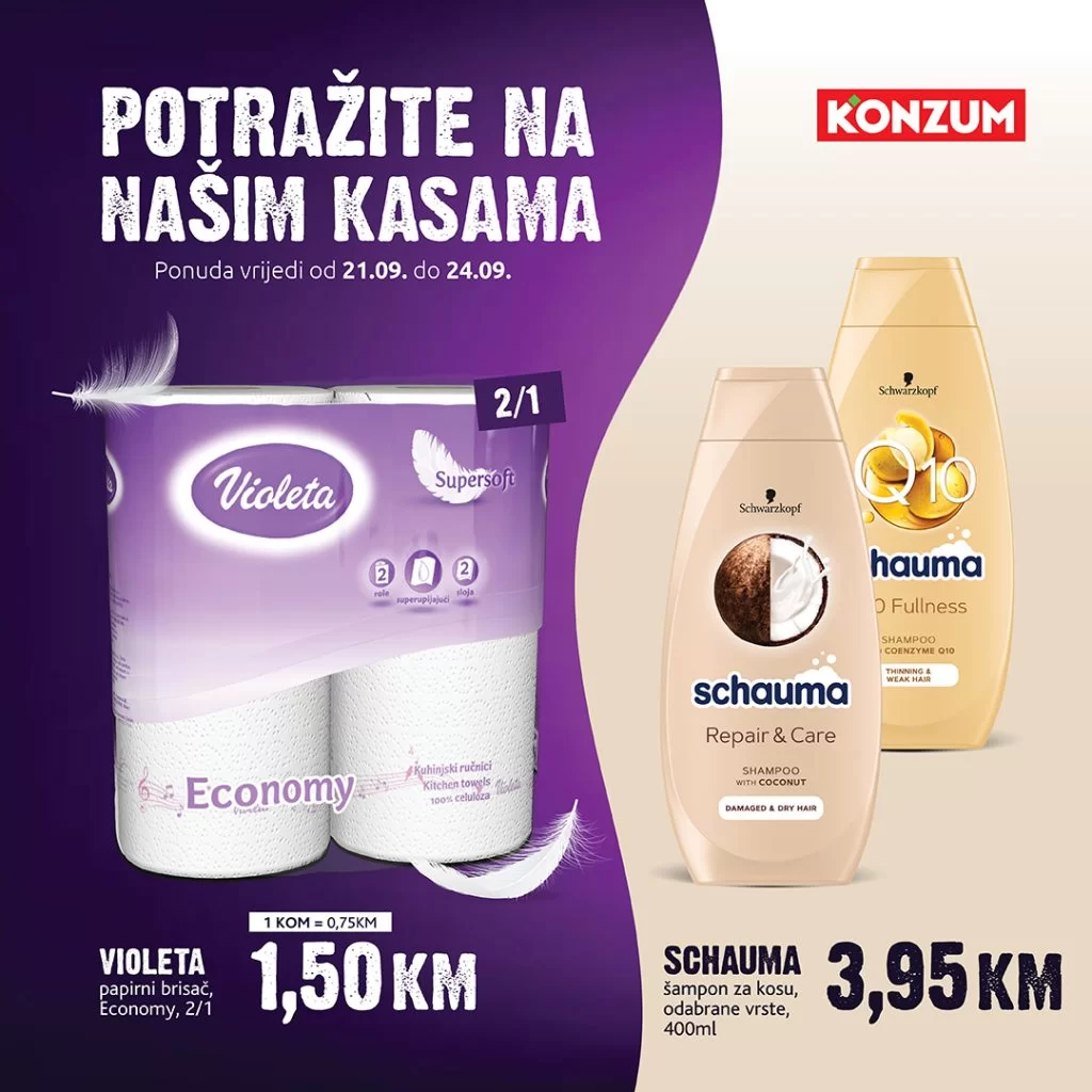 Konzum AKCIJA NA KASAMA 21-24.9.2023.