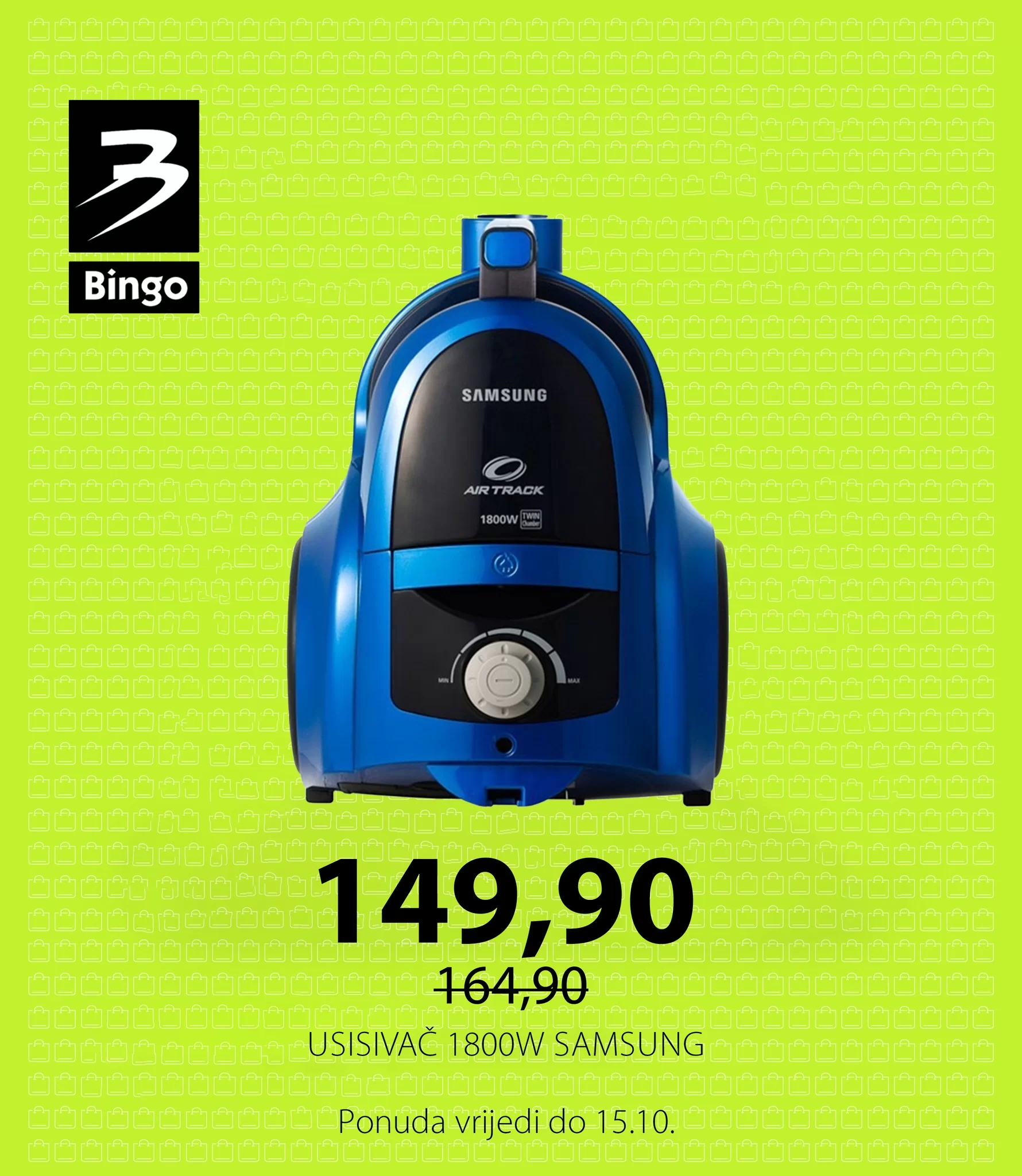 Bingo SNIŽENJE TEHNIKA - online shop - akcija do 15.10.2023.