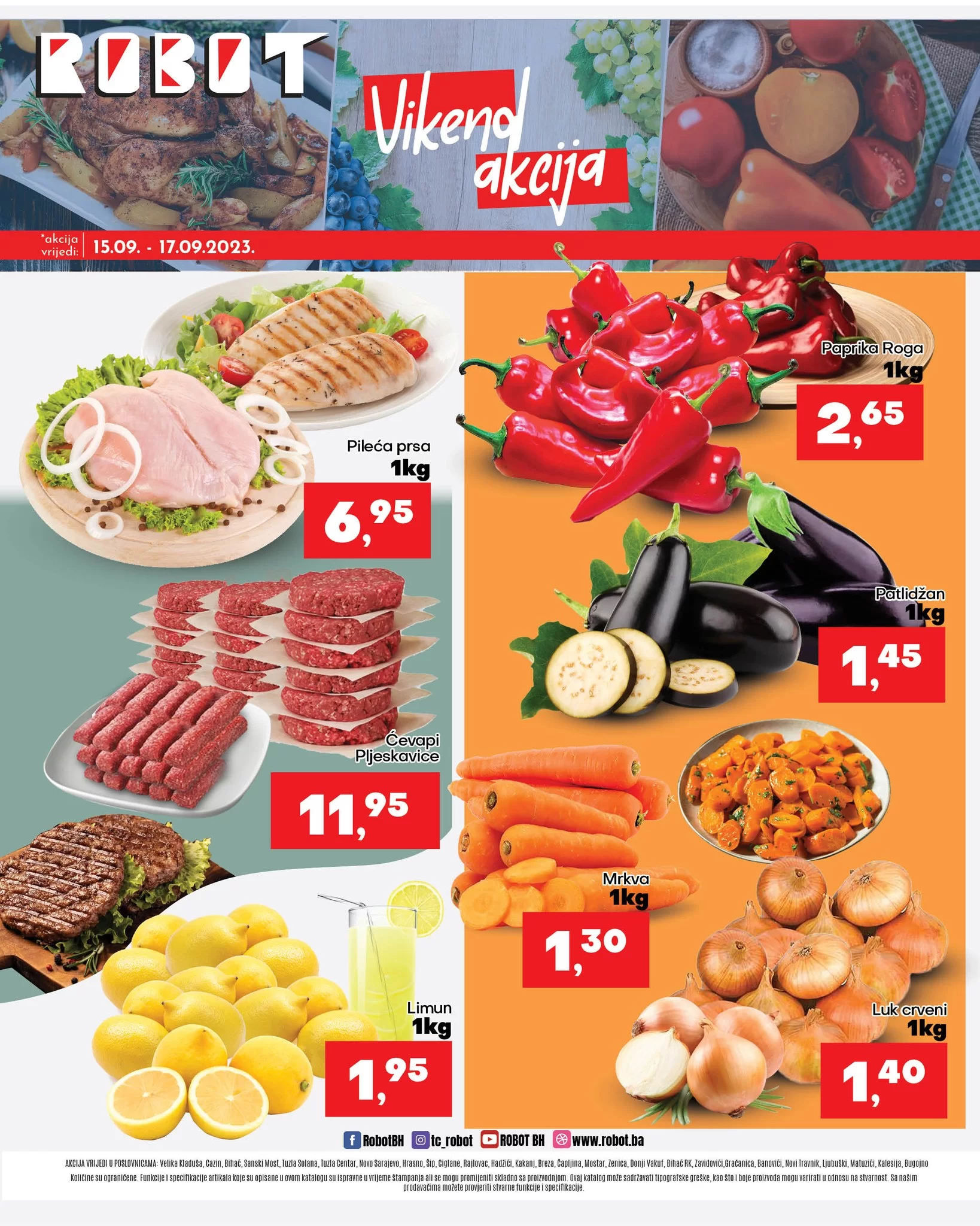 Robot vikend akcija 15-17.9.2023.