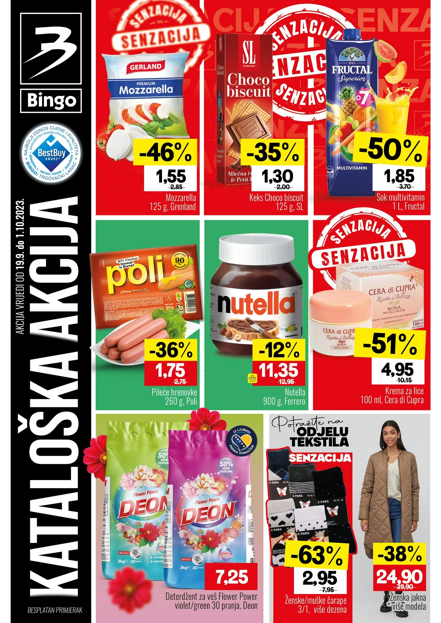 Bingo kataloska akcija 19.9-1.10.2023.