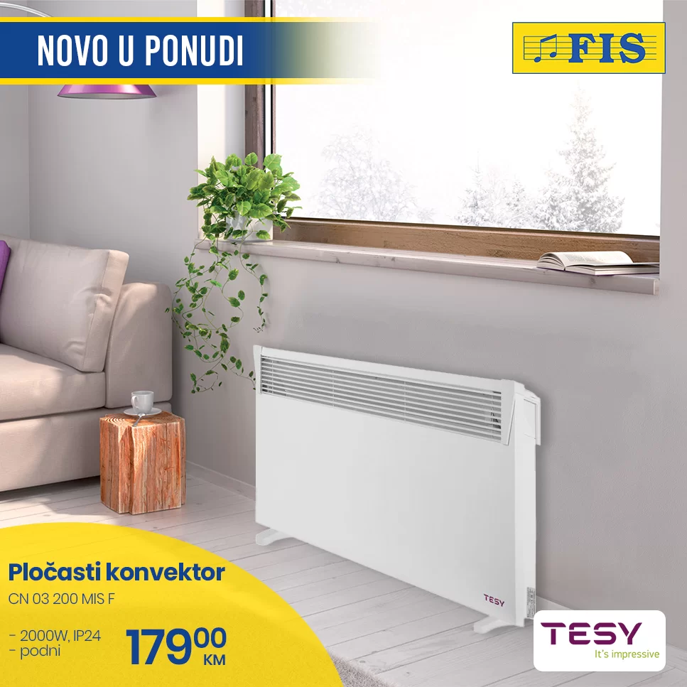 Podni i zidni konvektori Tesy
