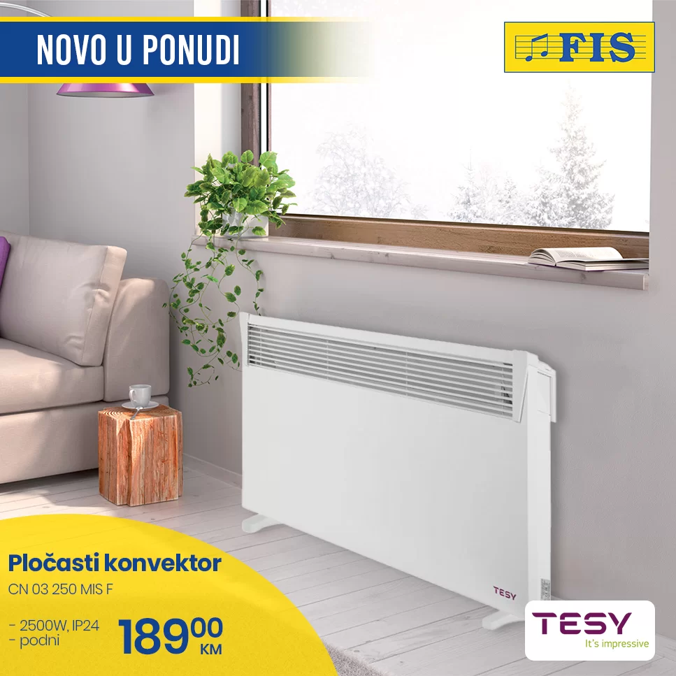 Podni i zidni konvektori Tesy