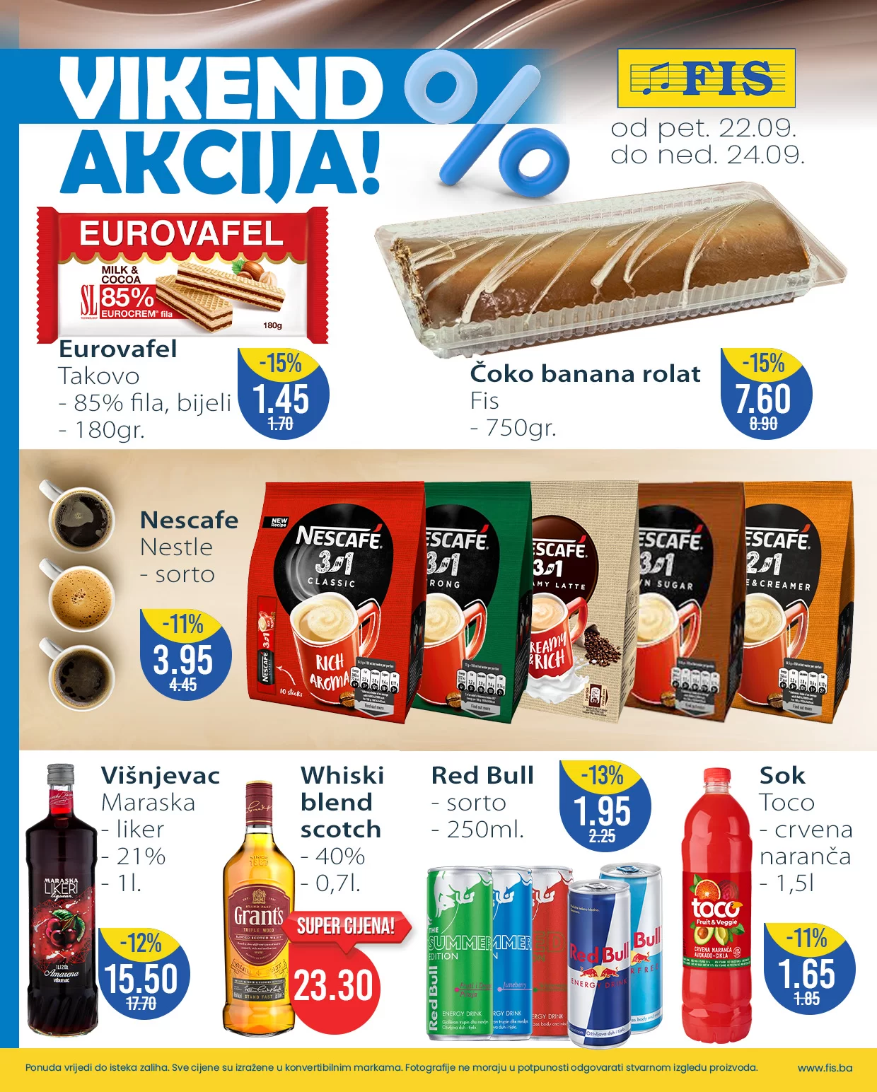 Fis vikend akcija 22-24.9.2023.