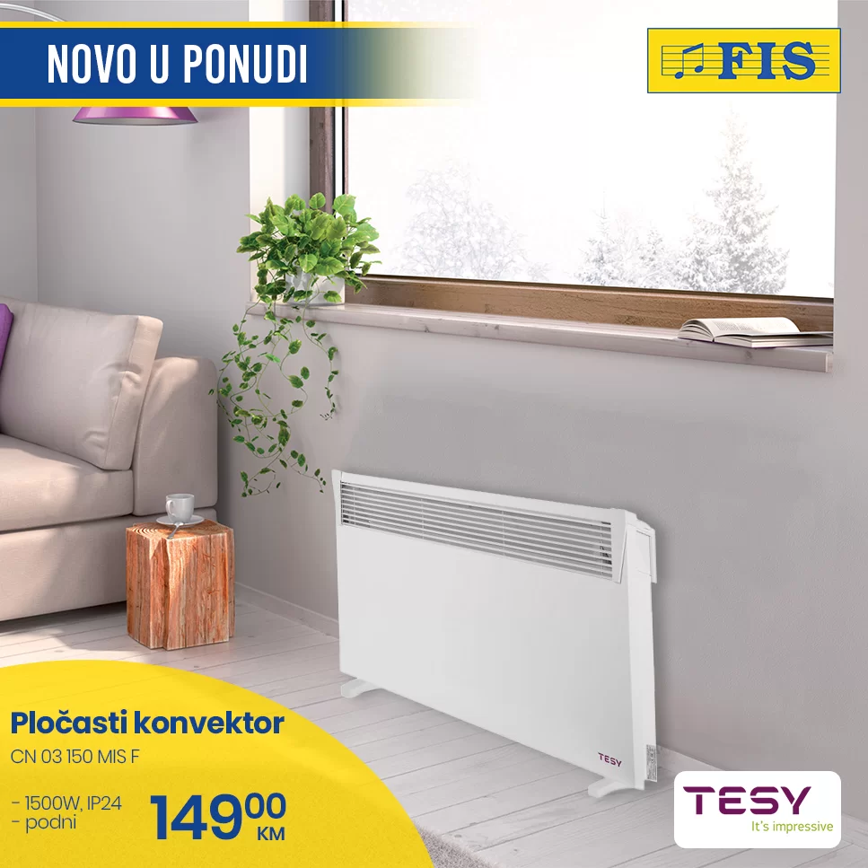 Podni i zidni konvektori Tesy