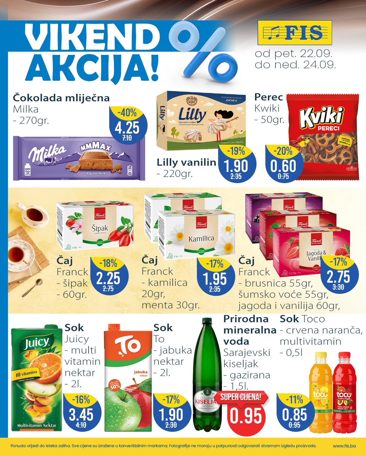 Fis vikend akcija 22-24.9.2023.