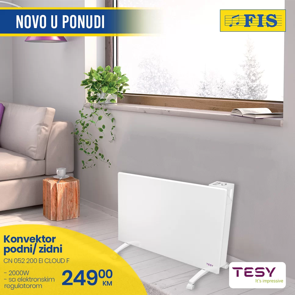 Podni i zidni konvektori Tesy