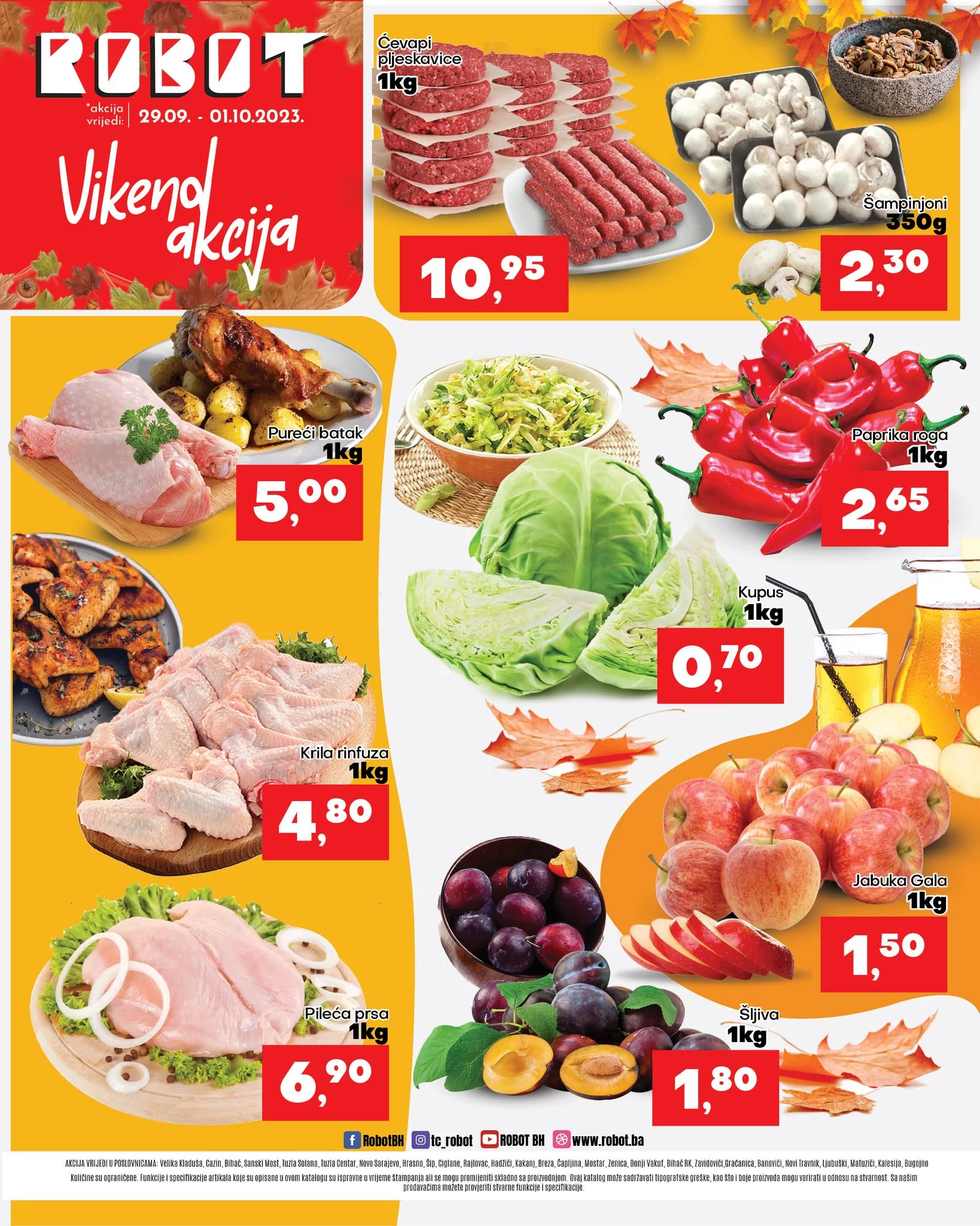 Robot vikend akcija 29.9-1.10.2023.