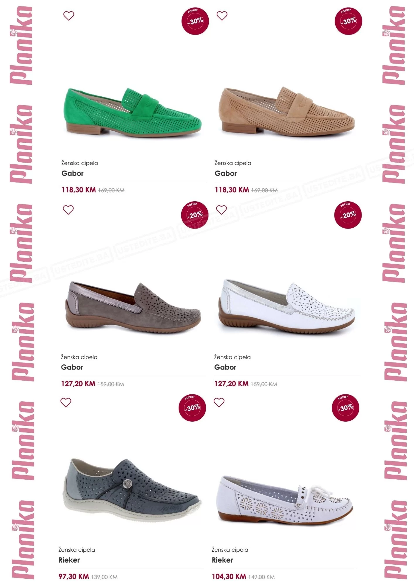 Planika SNIŽENJE - Pogledajte 12 modela ciplea sniženih do 30%