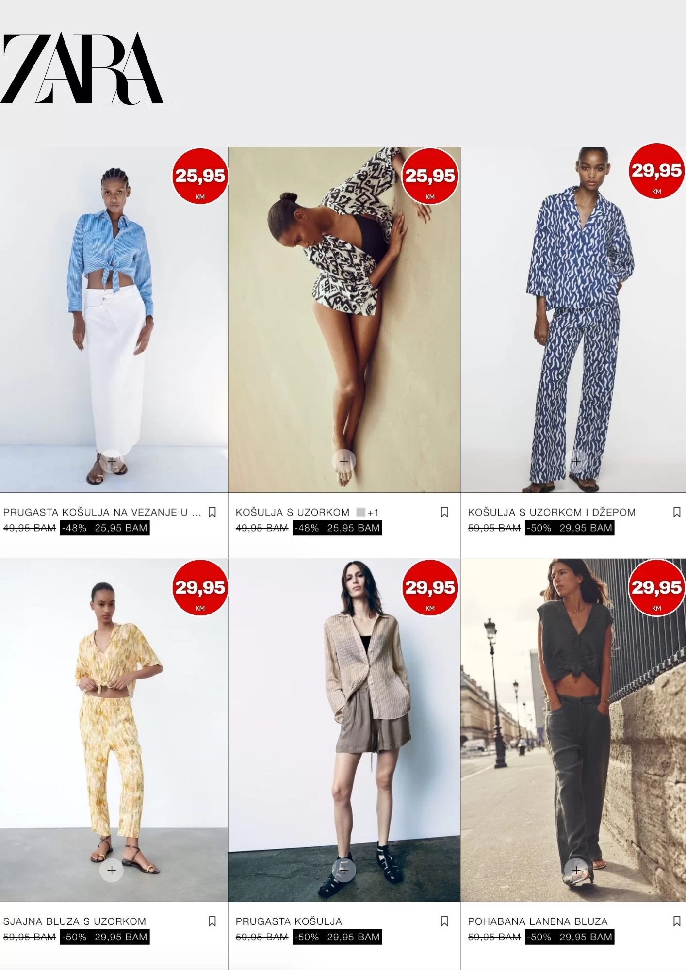 Zara SNIŽENJE