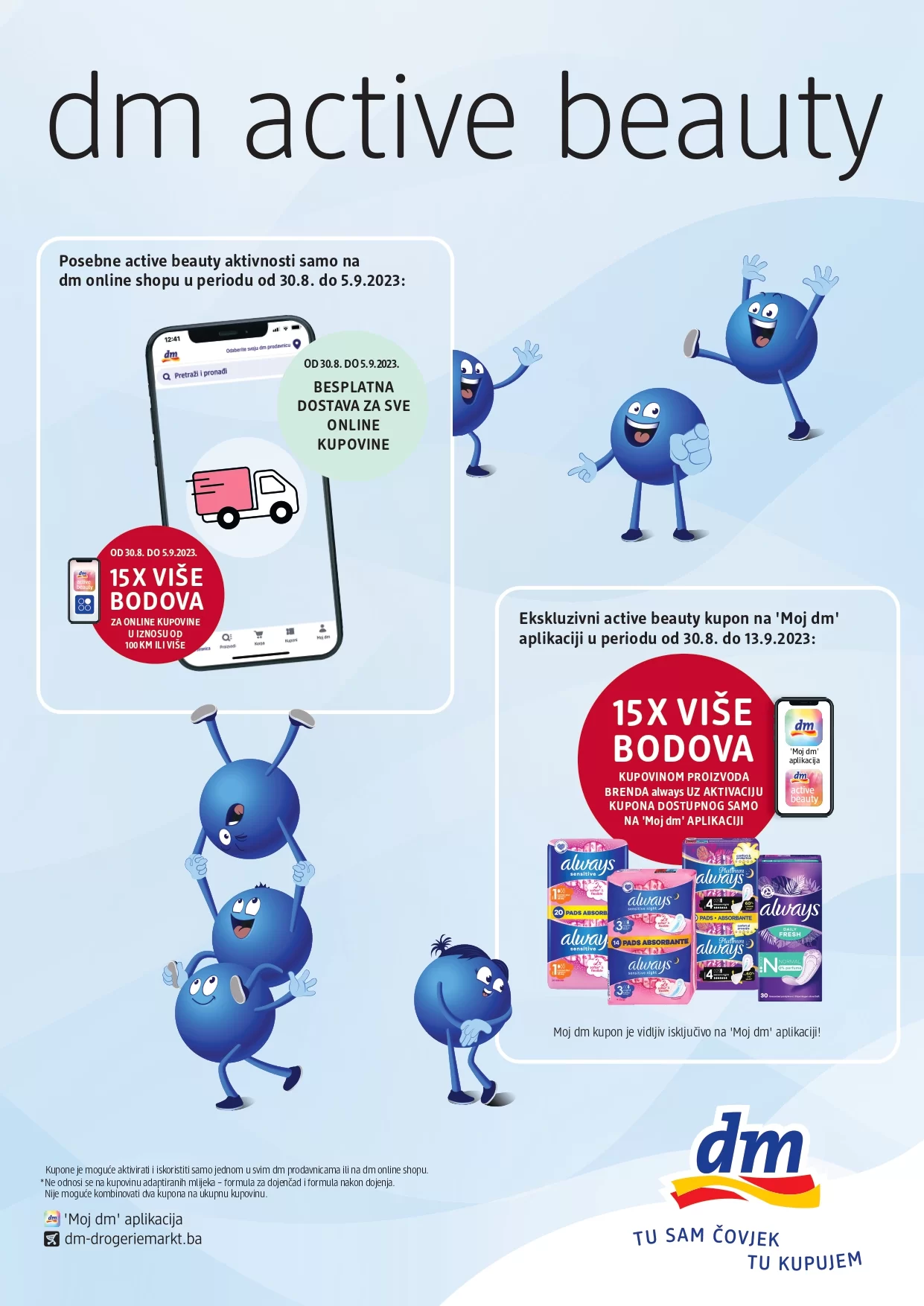 dm KUPONI - dm ACTIVE BEAUTY
