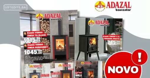 Adazal VERSO KAMINI - NOVO u ponudi
