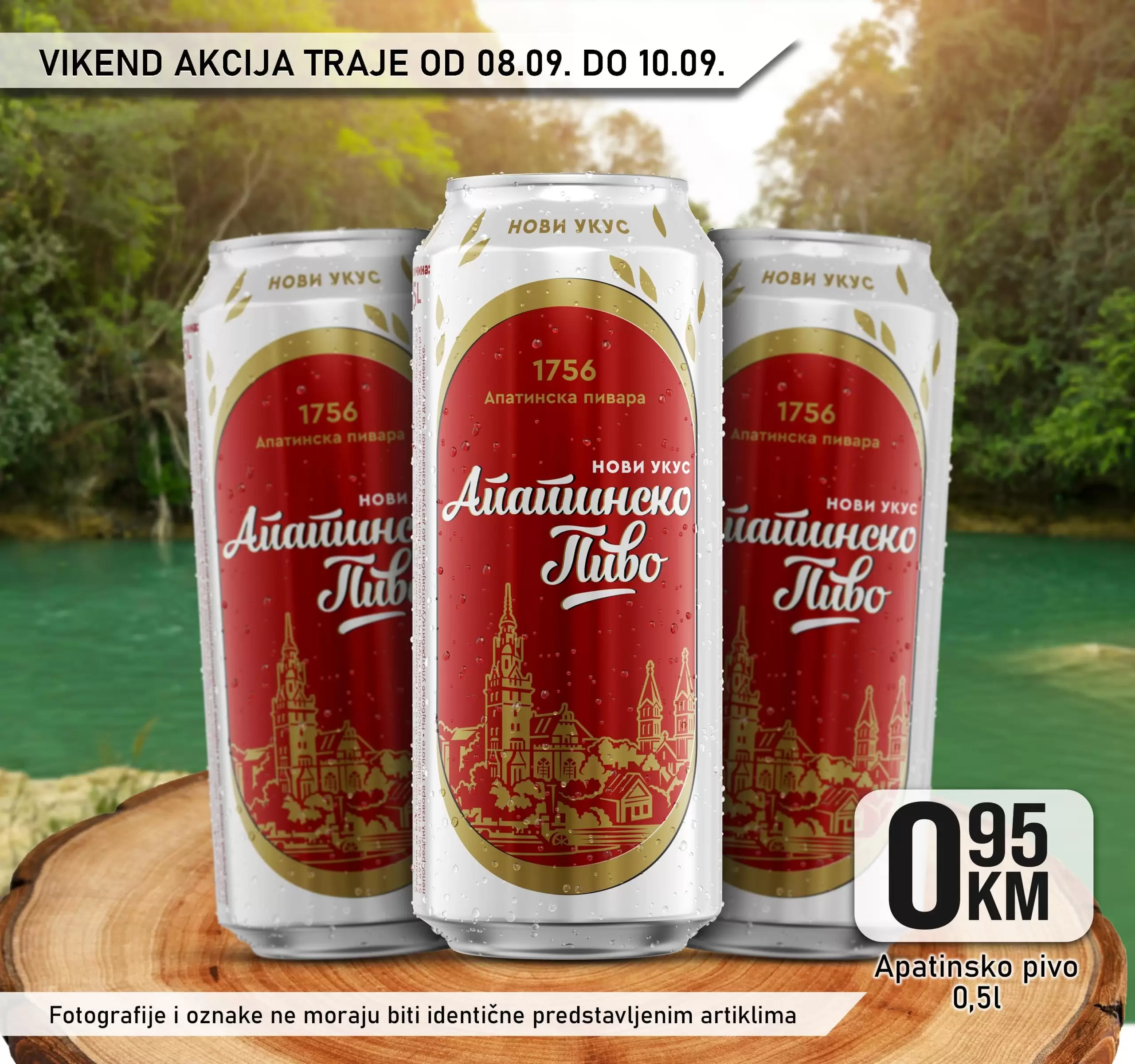 Kort vikend akcija 8-10.9.2023.