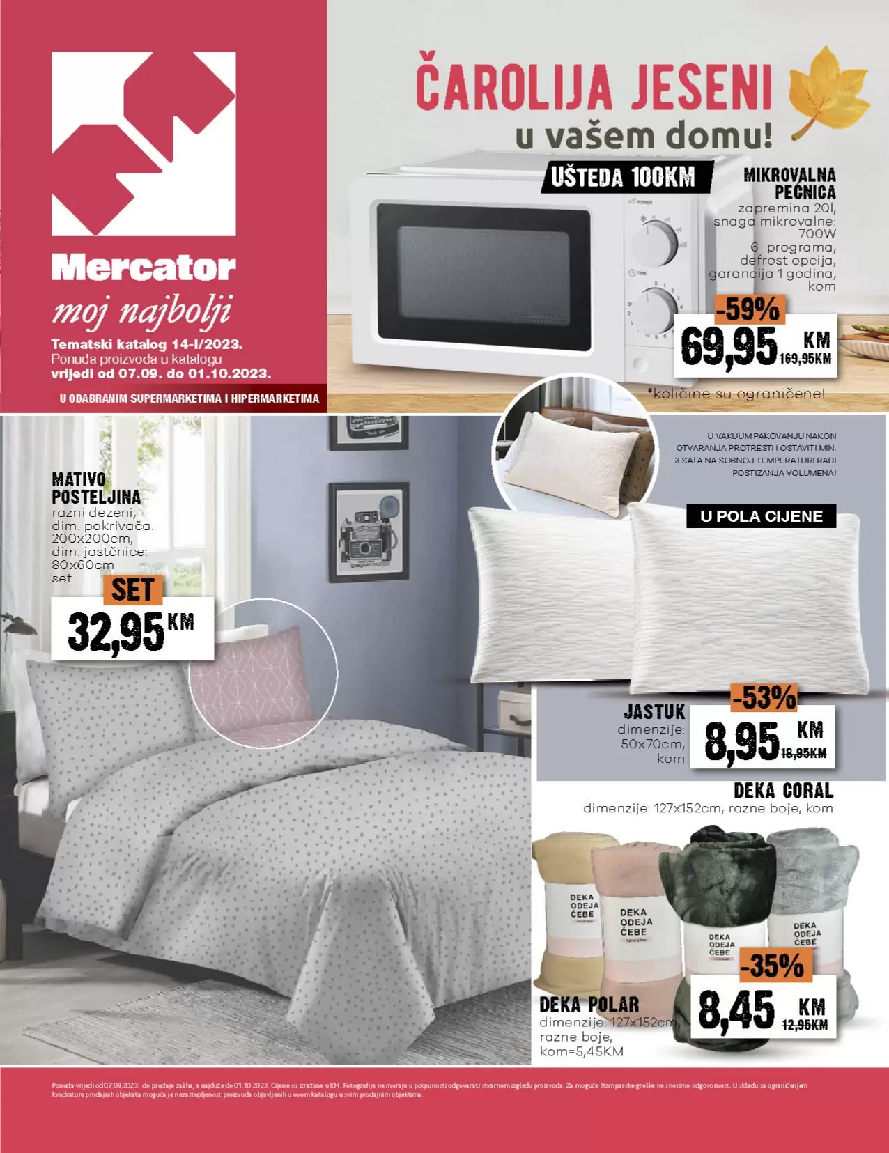 Mercator katalog SVE ZA DOM 7.9.-1.10.2023.