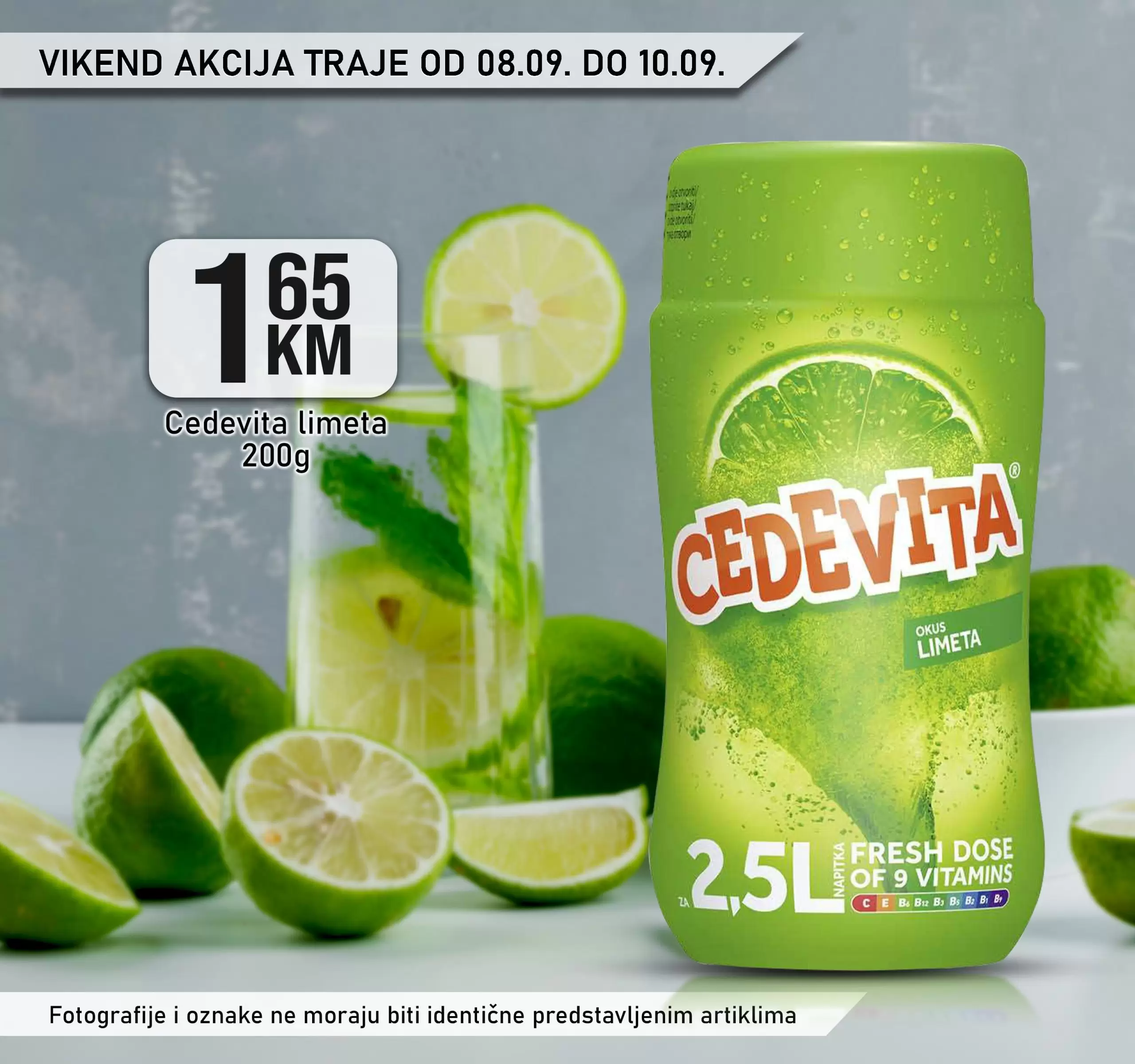 Kort vikend akcija 8-10.9.2023.