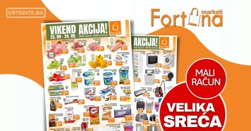 Fortuna vikend akcija 23-24.9.2023.