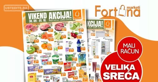 Fortuna vikend akcija 30.9-1.10.2023.