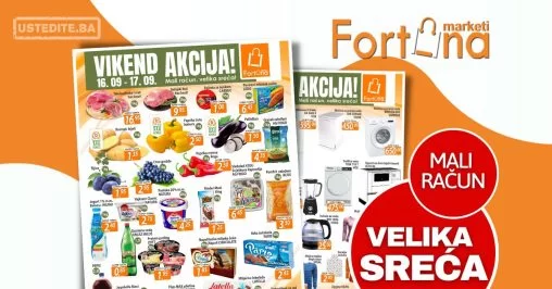 Fortuna vikend akcija 16-17.9.2023.