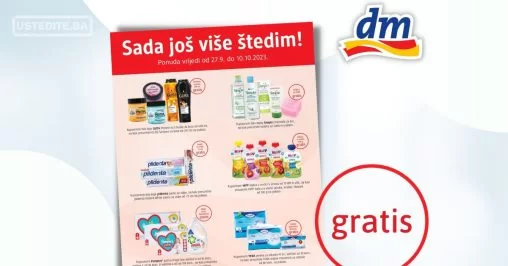 dm Sada još više štedim!