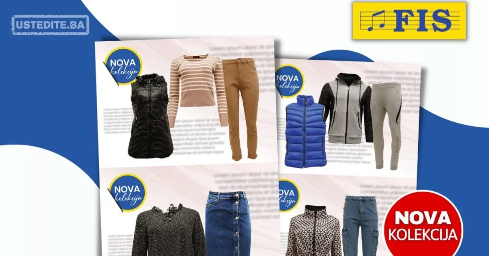 Fis NOVA KOLEKCIJA odjeće