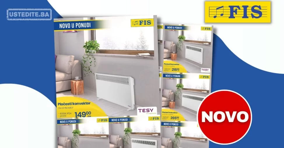 Podni i zidni konvektori Tesy