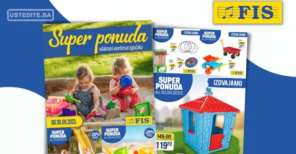 Fis sniženje IGRAČKE 12-30.9.2023.