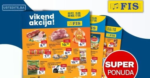 Fis vikend akcija PREHRANA 15-17.9.2023.