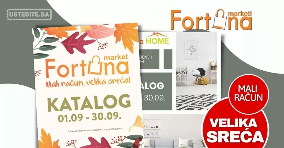 Fortuna katalog PREHRANA & HOME 1-30.9.2023.