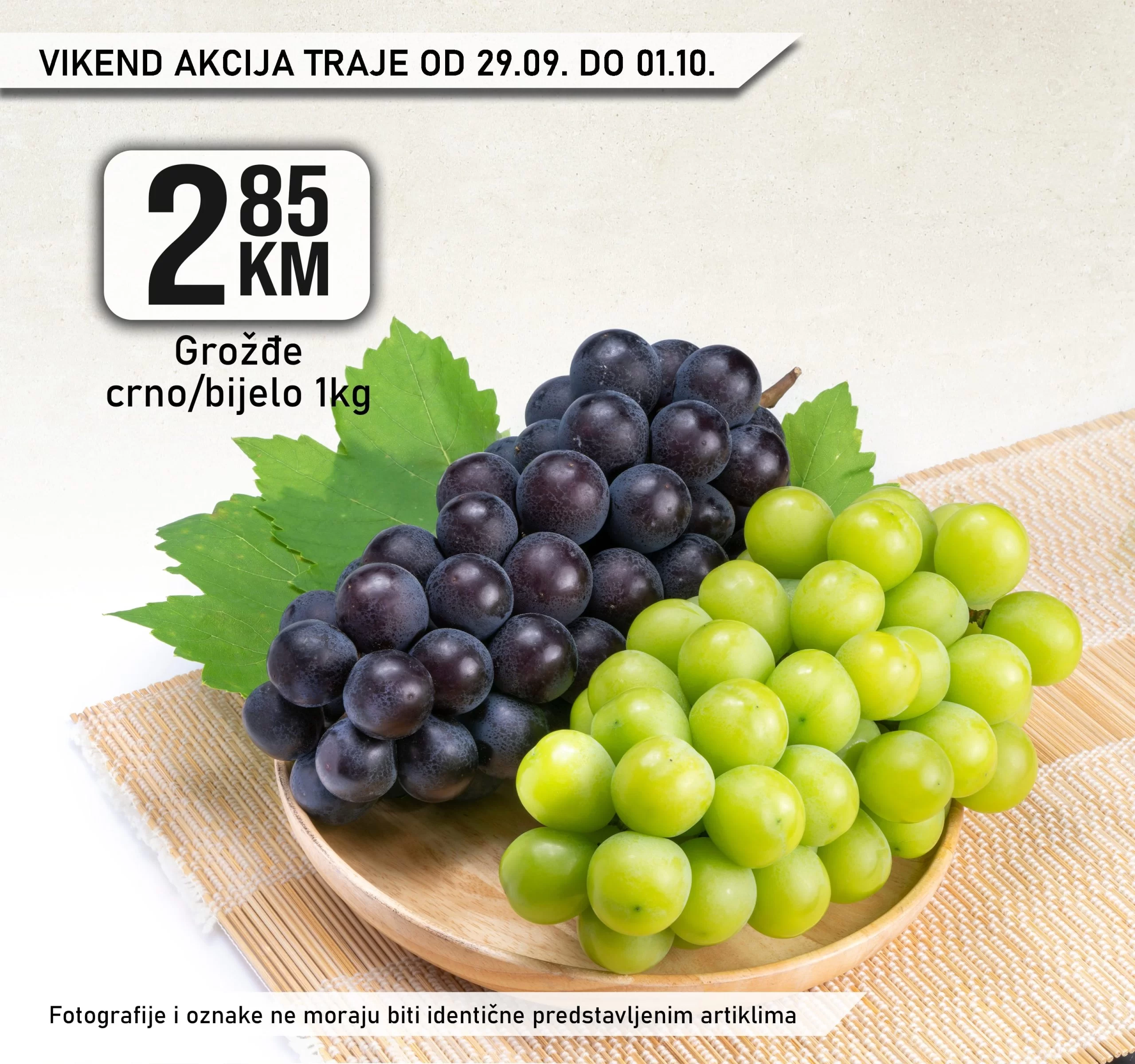 Kort vikend akcija 29.9-1.10.2023. 