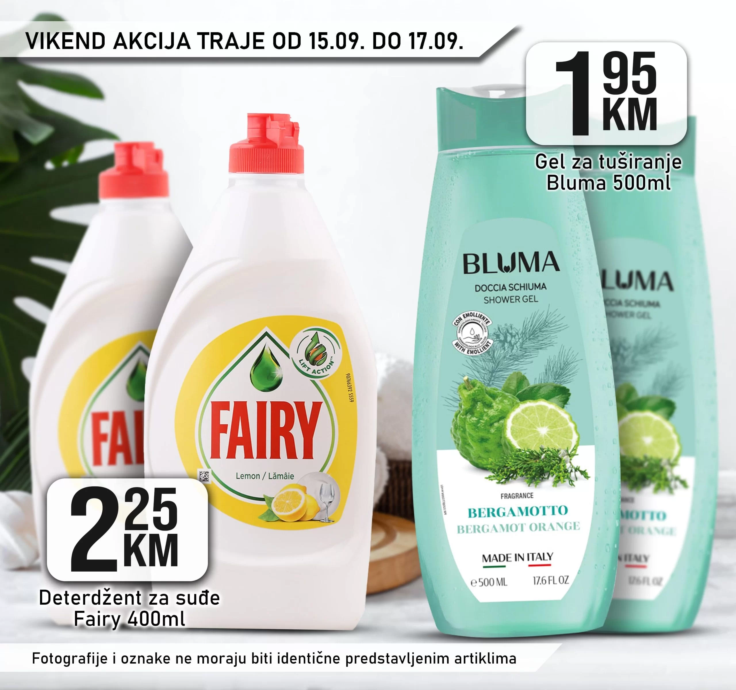 Kort vikend akcija 15-17.9.2023.