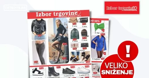 Izbor trgovine katalog