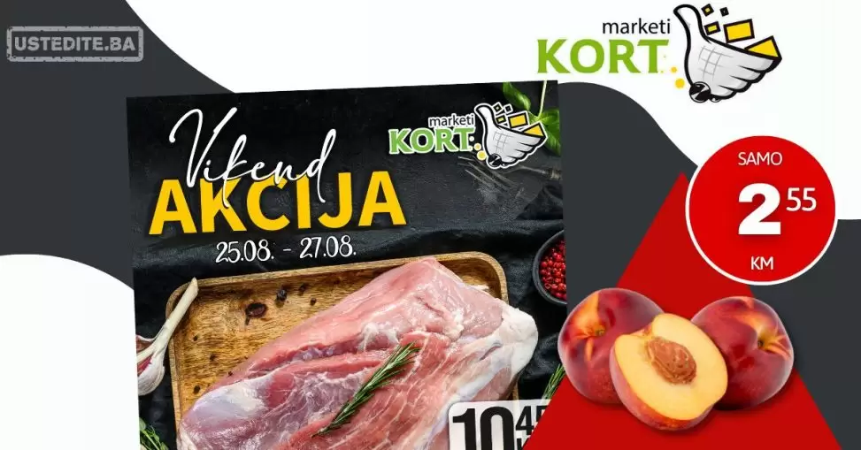 Kort vikend akcija 1-3.9.2023.