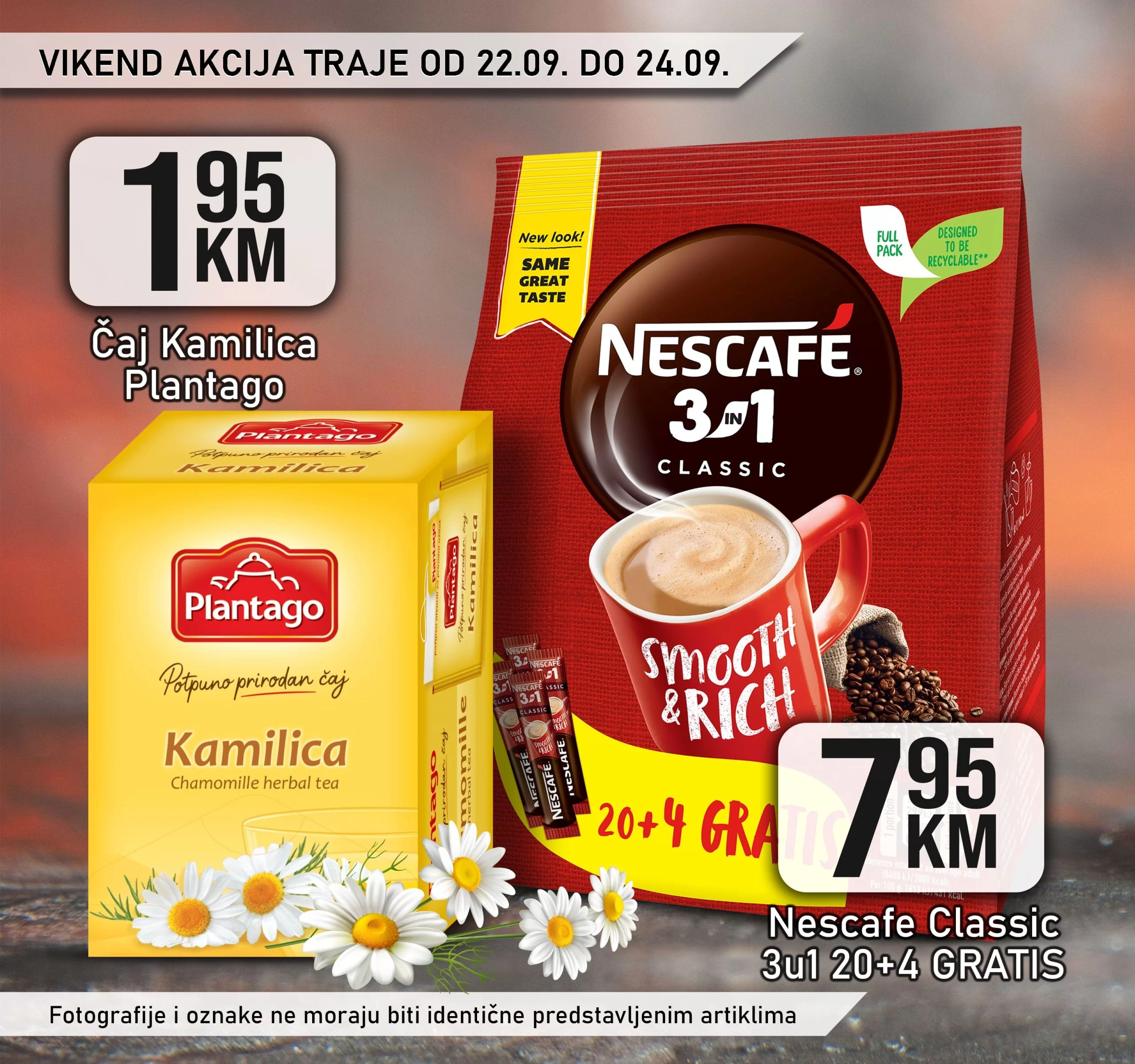 Kort vikend akcija 22-24.9.2023.