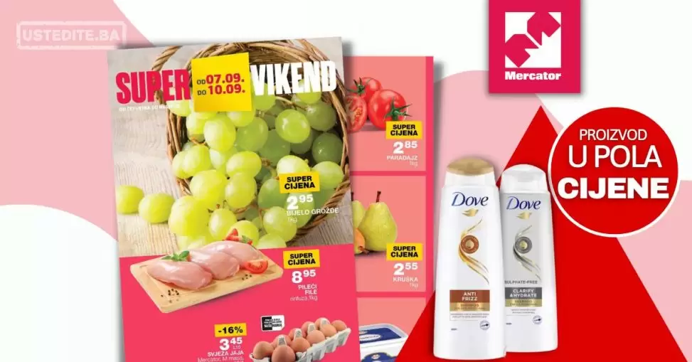 Mercator vikend akcija 7-10.9.2023.