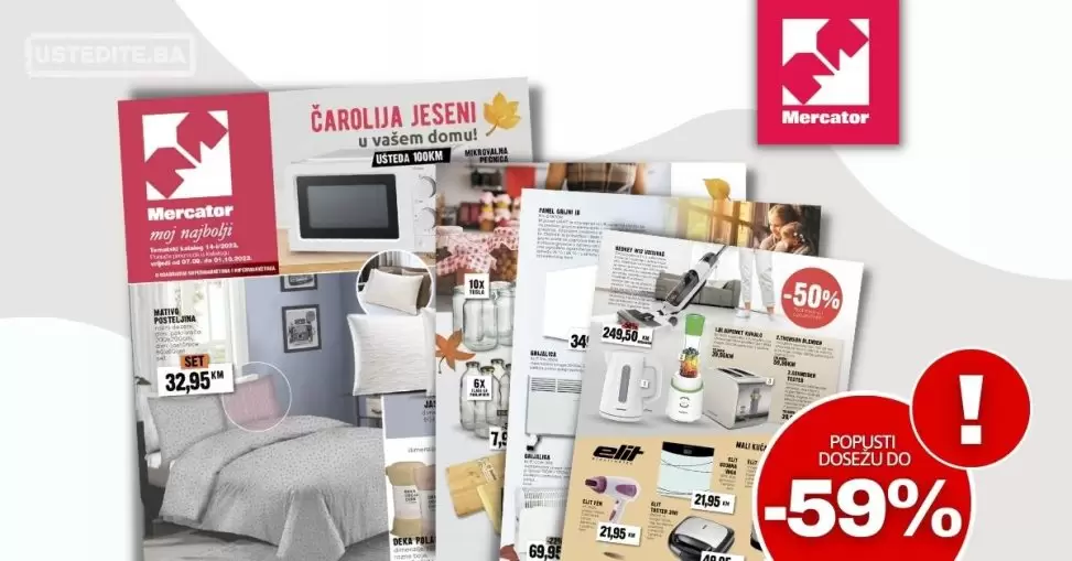 Mercator katalog SVE ZA DOM 7.9.-1.10.2023.